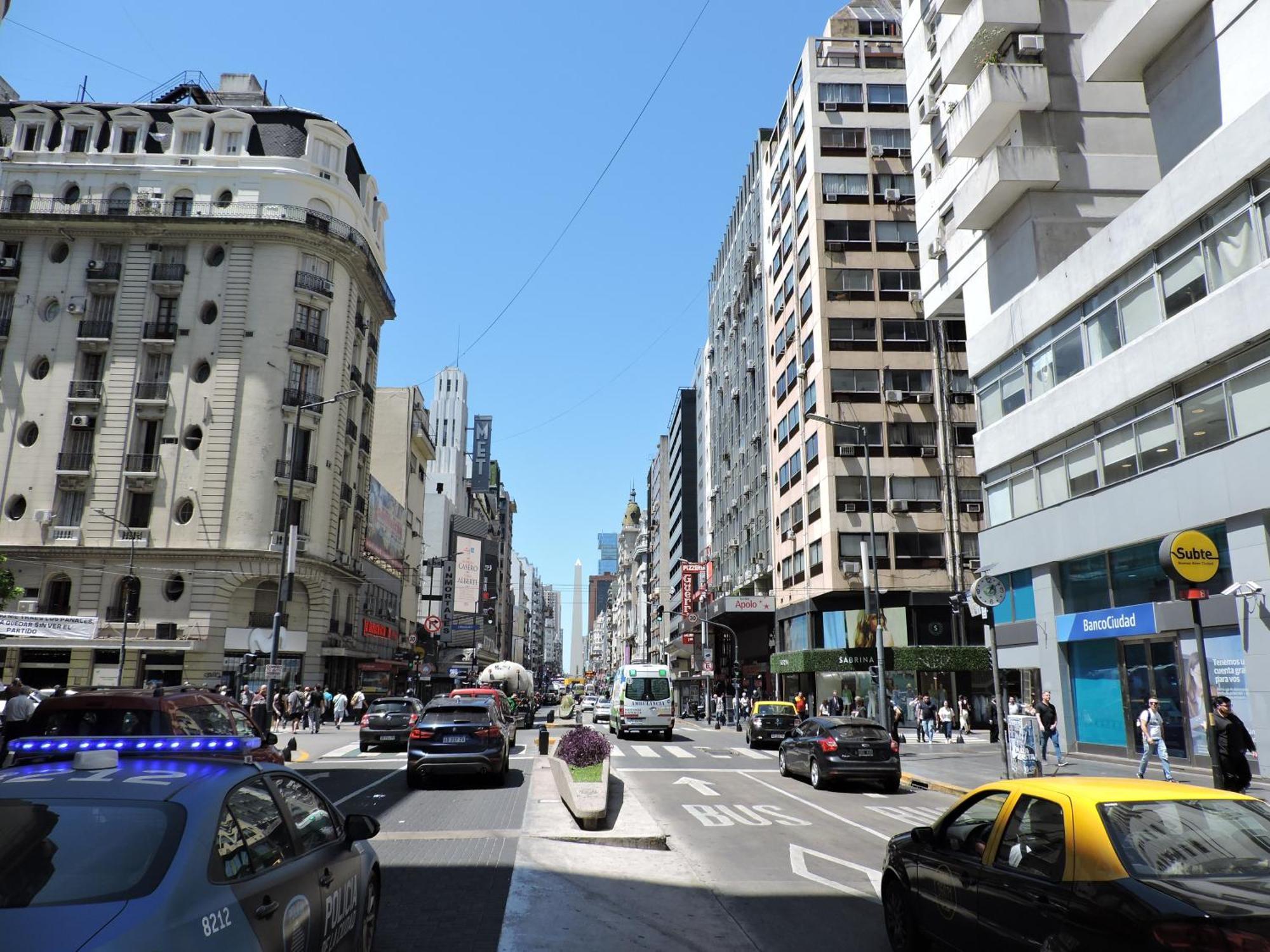 4 Ventanales Sobre La Avenida Corrientes Daire Buenos Aires Dış mekan fotoğraf
